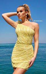 7 of 11 Primavera Couture 4004 Dress Yellow