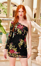 1 of 8 Primavera Couture 4014 Dress Black