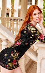 5 of 8 Primavera Couture 4014 Dress Black