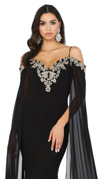 7 of 8 Dancing Queen 4025 Dress Black