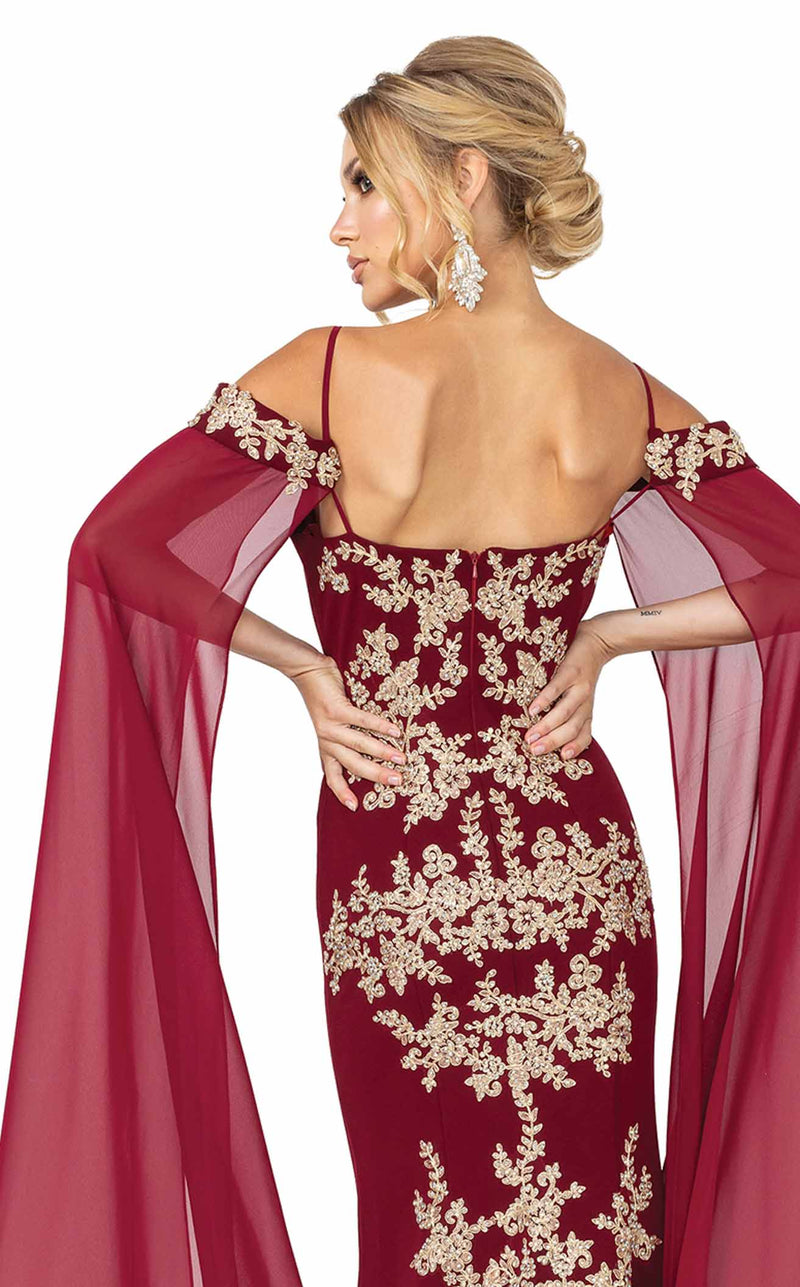 Dancing Queen 4025 Dress Burgundy