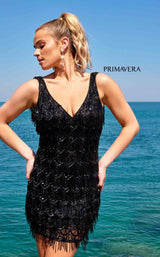 1 of 6 Primavera Couture 4042 Dress Black