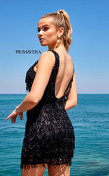 4 of 6 Primavera Couture 4042 Dress Black