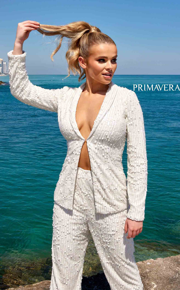 Primavera Couture 4063 Dress Ivory