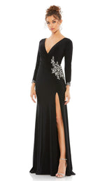 1 of 3 Mac Duggal 41016 Dress Black