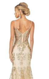 10 of 10 Dancing Queen 4118 Dress Gold