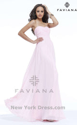 10 of 11 Faviana 7338 Ice Pink