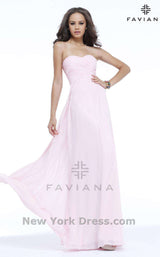 1 of 11 Faviana 7338 Ice Pink