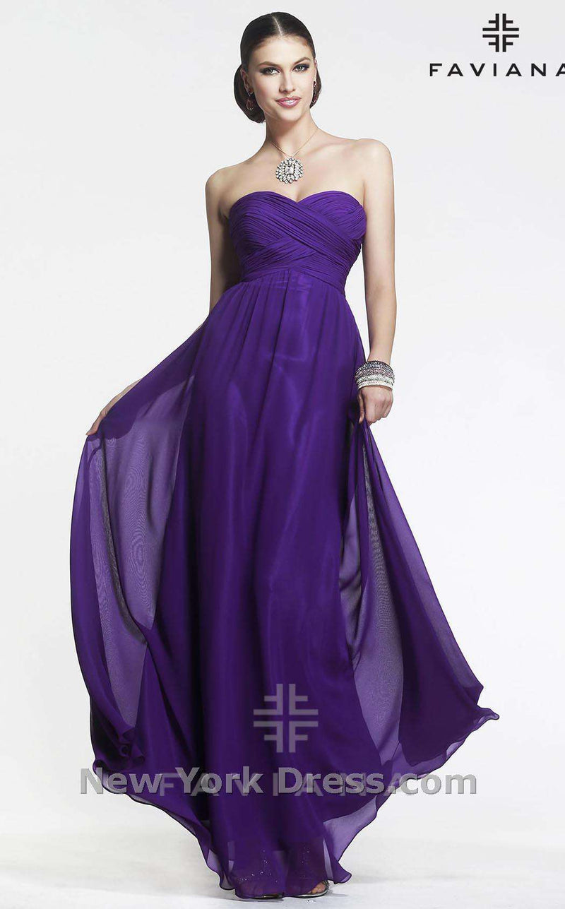 Faviana 7338 Purple