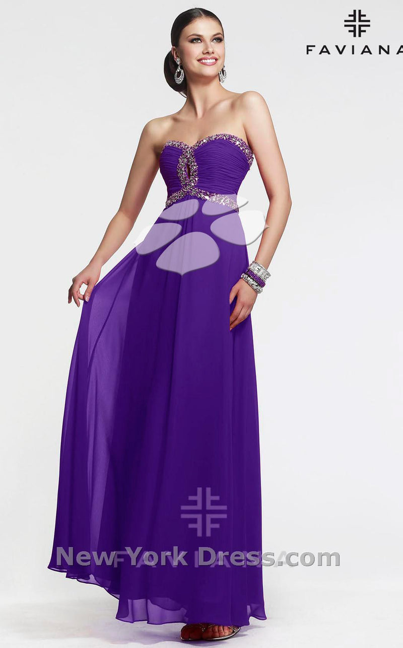 Faviana 7366 Purple