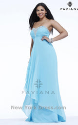 2 of 2 Faviana 9324 Tiffany Blue