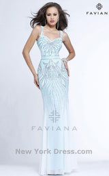 2 of 2 Faviana S7380 Seafoam/Silver