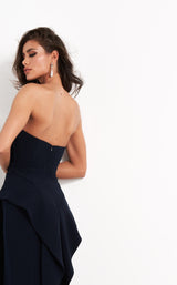 6 of 6 Jovani 4466 Navy