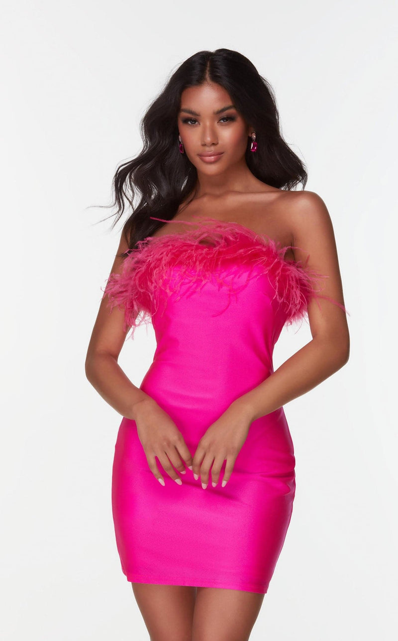 Alyce 4524 Dress Electric-Fuchsia