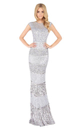 1 of 4 Mac Duggal 4579D Platinum