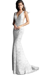 14 of 56 Jovani 45811 White