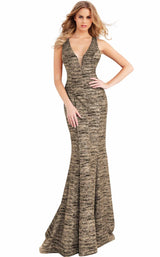 3 of 56 Jovani 45811 Champagne