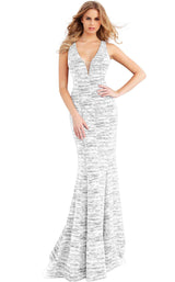 7 of 56 Jovani 45811 White