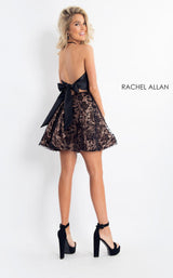 4 of 4 Rachel Allan 4613 Black/Bronze