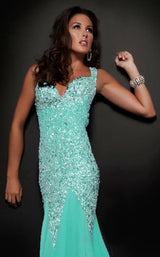 18 of 20 Jasz Couture 4614 Aqua