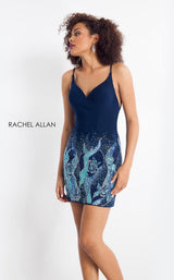 1 of 4 Rachel Allan 4641 Navy Aqua