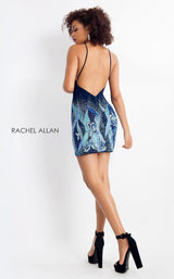 2 of 4 Rachel Allan 4641 Navy Aqua