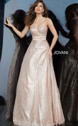 2 of 2 Jovani 4660 Rose Gold