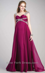 1 of 8 Colors Dress 0978 Berry