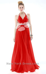 1 of 2 Colors Dress 0981 Red