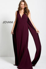 1 of 4 Jovani 46968 Burgundy