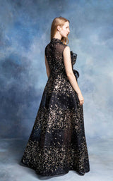 2 of 3 In Couture 4725 Dress Black-Gold