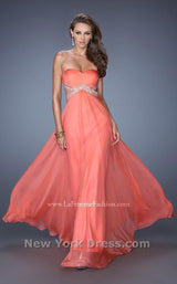 1 of 3 La Femme 19382 Hot Coral