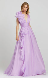 3 of 5 Mac Duggal 48856 Dress Orchid