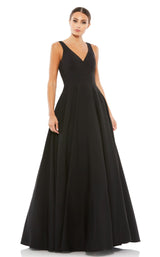 2 of 5 Mac Duggal 48924 Dress Black