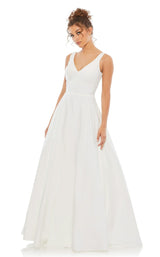 1 of 5 Mac Duggal 48924 Dress White