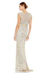 2 of 3 Mac Duggal 4908 Dress Platinum