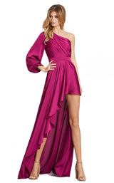 1 of 3 Mac Duggal 49141i Dress Berry