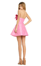 3 of 5 Mac Duggal 49210 Dress Pink