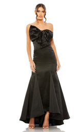 2 of 6 Mac Duggal 49701 Dress Black