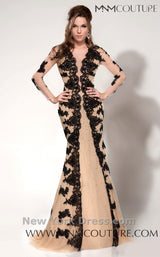 1 of 5 MNM Couture 9582 Black/Nude