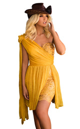 1 of 4 Tarik Ediz 50613 Dress Yellow