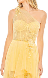 6 of 6 Mac Duggal 50661 Dress Lemon