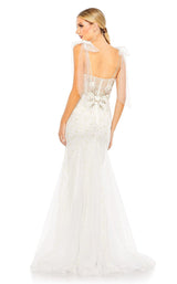 2 of 3 Mac Duggal 50666 Dress White-Gold