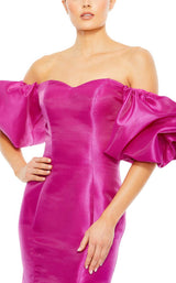 4 of 9 Mac Duggal 50677 Fuchsia