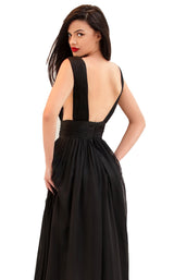 4 of 4 Tarik Ediz 50690 Dress Black