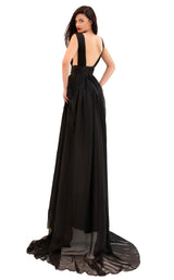 2 of 4 Tarik Ediz 50690 Dress Black