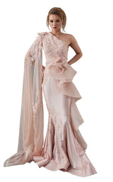 1 of 3 In Couture 5101 Dress Rose