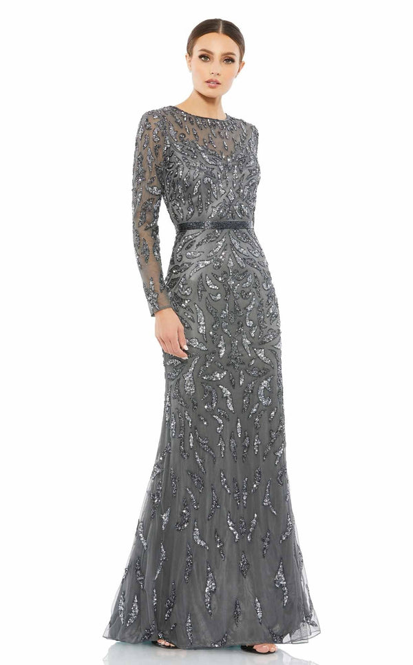 Mac Duggal 5124 Dress Charcoal