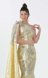 3 of 4 In Couture 5136 Dress Yellow