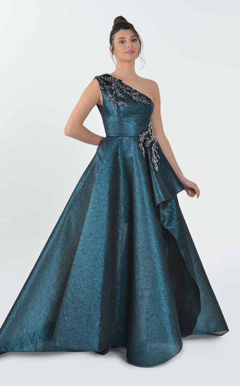 In Couture 5143 Dress Dark-Green